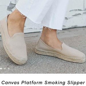 Soludos platform smoking slipper